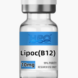 Lipoc B12 peptide supplement vial for research and lab use