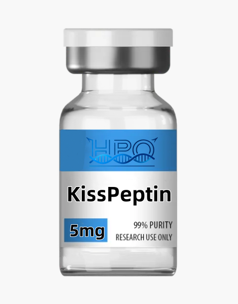 Kisspeptin research peptide vial for KISS1R signaling and analytical studies